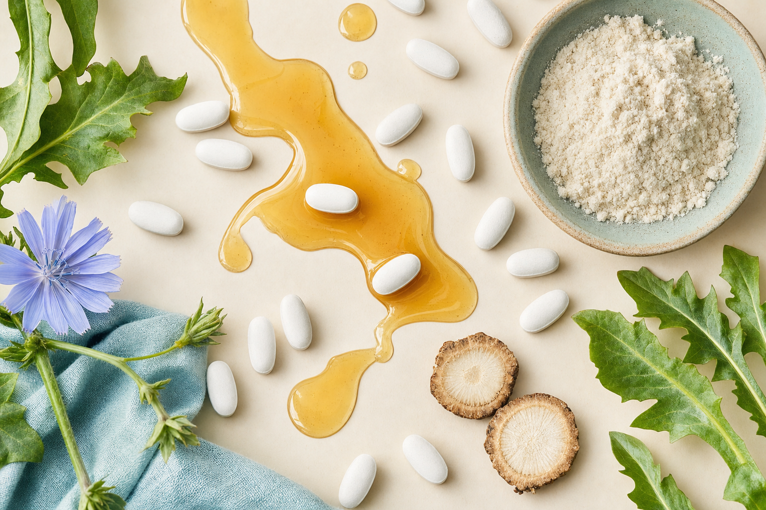 AFXMATE prebiotic fiber macro — caplets, syrup, fiber powder