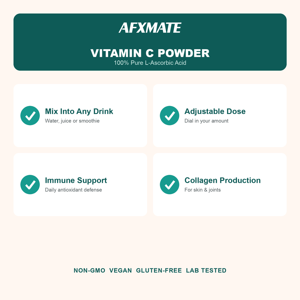 AFXMATE Vitamin C Powder benefits