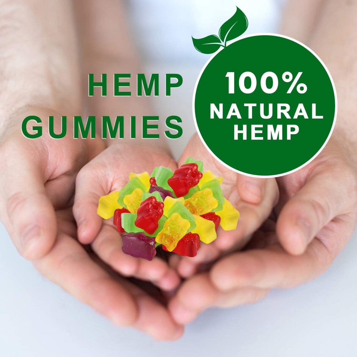 AFXMATE Natural Hemp Gummies for Pain & Stress Relief AFXMATE